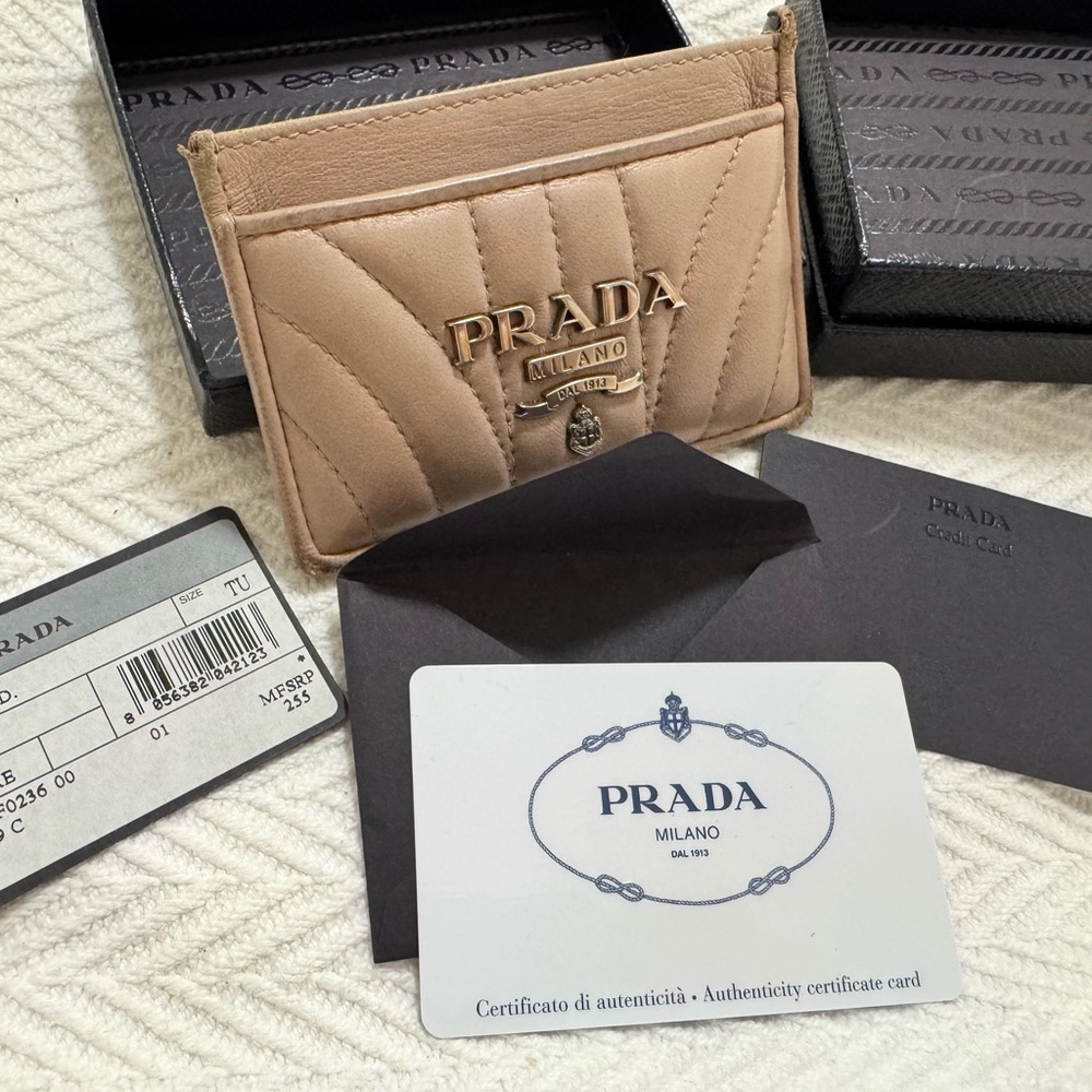 Authentic Prada wallet
